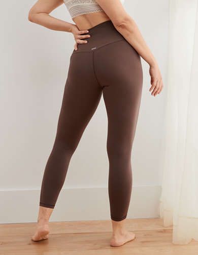 Aerie Play Real Me High Waisted 7/8 Legging | American Eagle Outfitters (US & CA)
