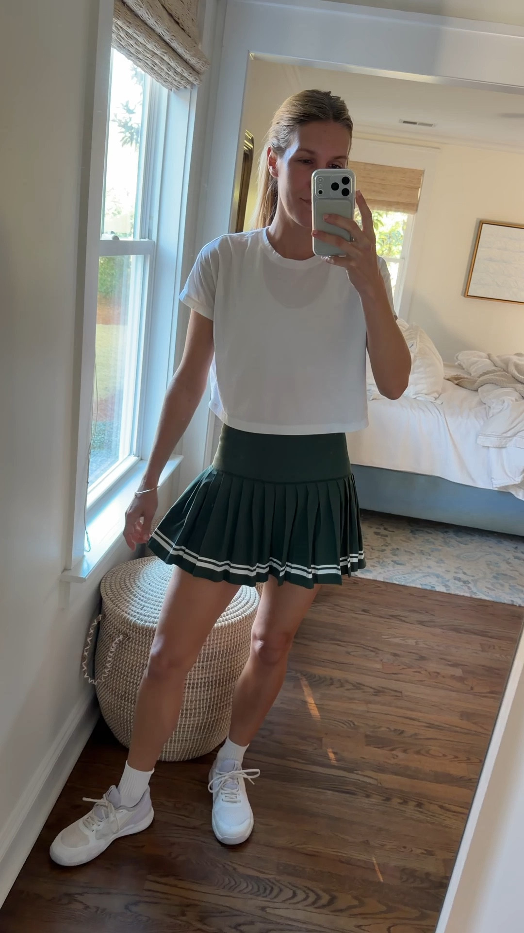 Tennis outfit for my recent match. This is one of my favorite tennis skirts — insanely comfortable & comes in tons of colors! Wearing size small in both pieces 

#LTKTall #LTKActive