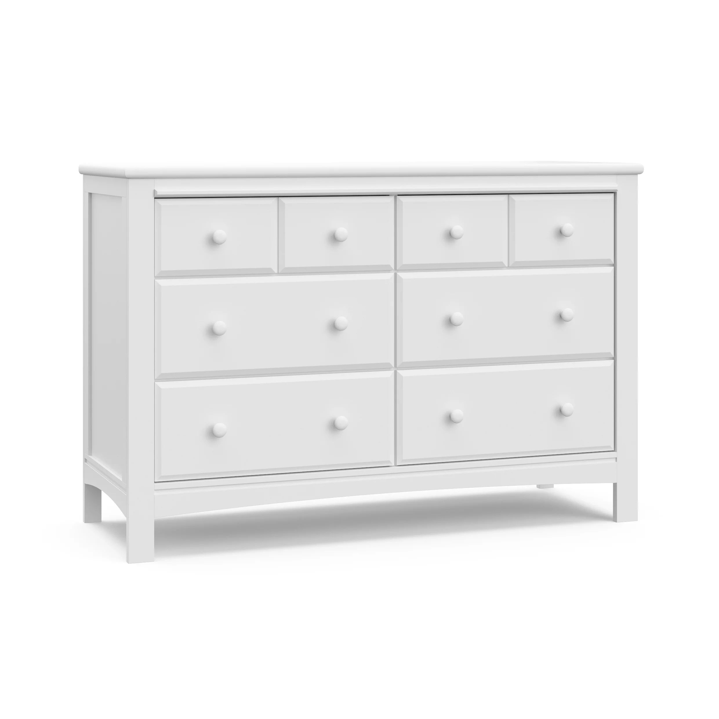 Graco Benton 6-Drawer Classic Horizontal Dresser White Finish | Walmart (US)