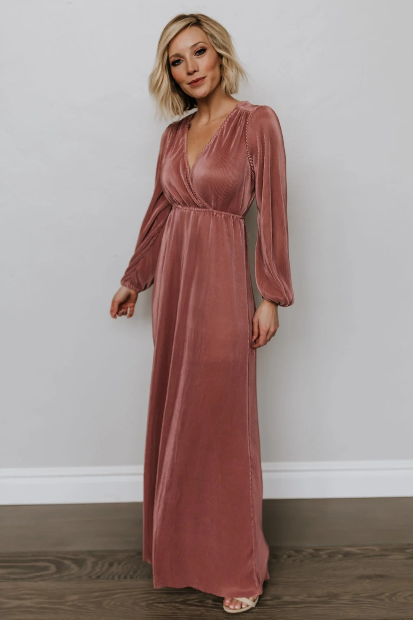 Venus Pleated Maxi Dress | Baltic Born