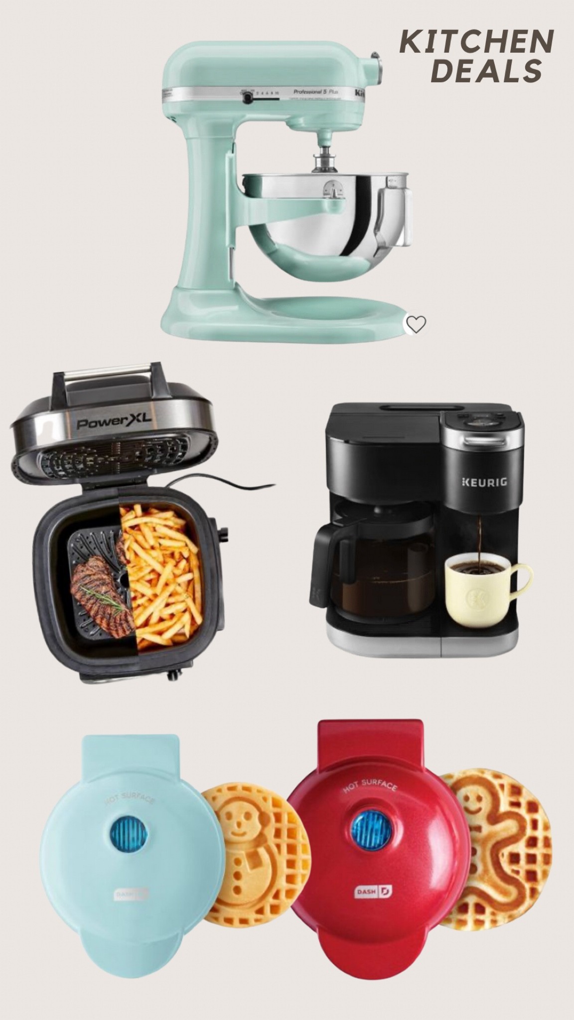 Kitchen appliances on sale, perfect gifts for the holidays 

#LTKHoliday #LTKSeasonal #LTKhome