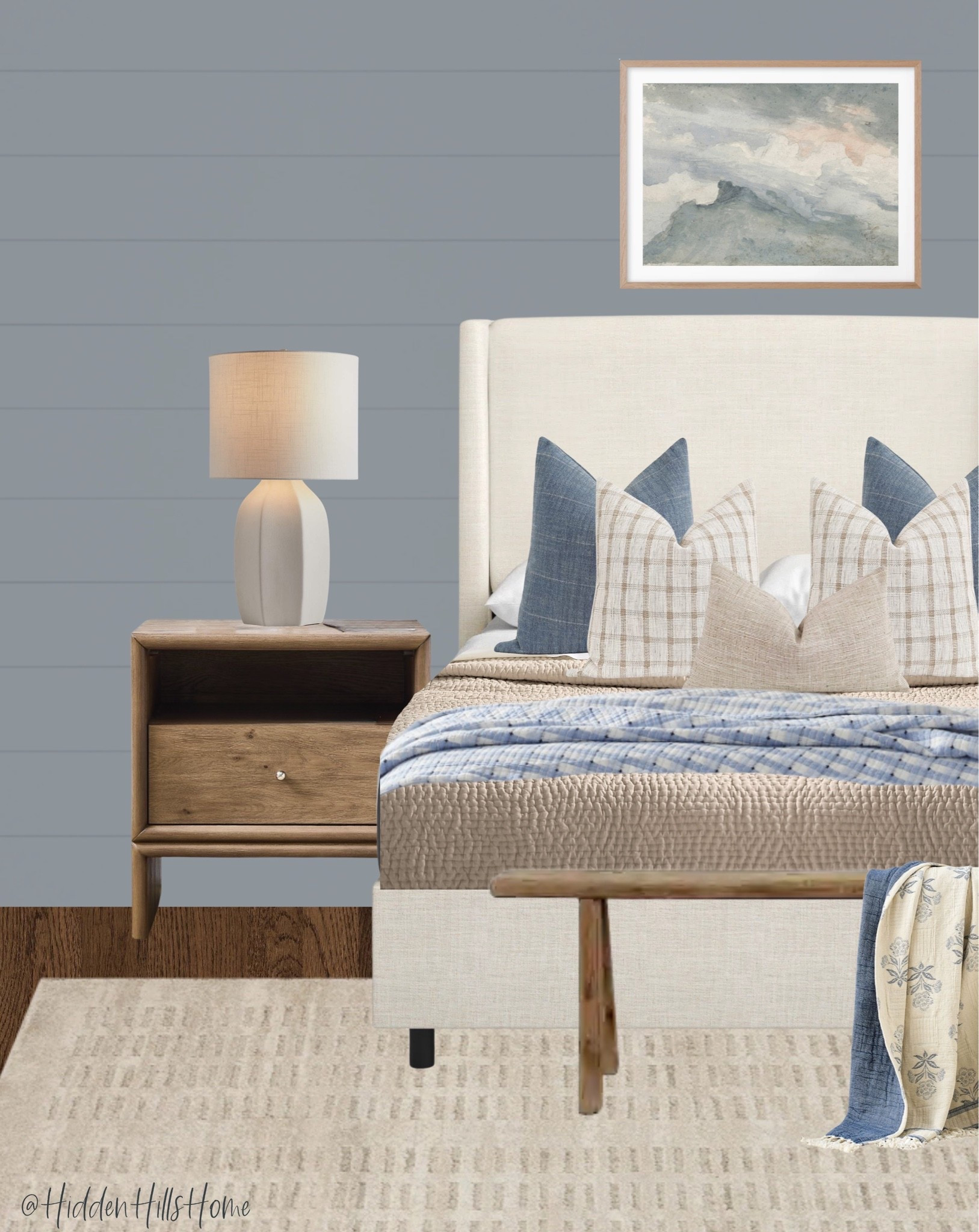 Coastal bedroom decor, beach house bedroom, lake house decor ideas, Master bedroom decor ideas, bedroom mood board, home decor, bedroom design, e-design, bedroom rug, nightstands, bedroom inspiration, bedding

#LTKHome #LTKSaleAlert #LTKSeasonal