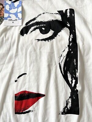 DVF Diane Von Furstenberg x Target Women White Crewneck T-shirt Red Lip Tee 4X  | eBay | eBay US