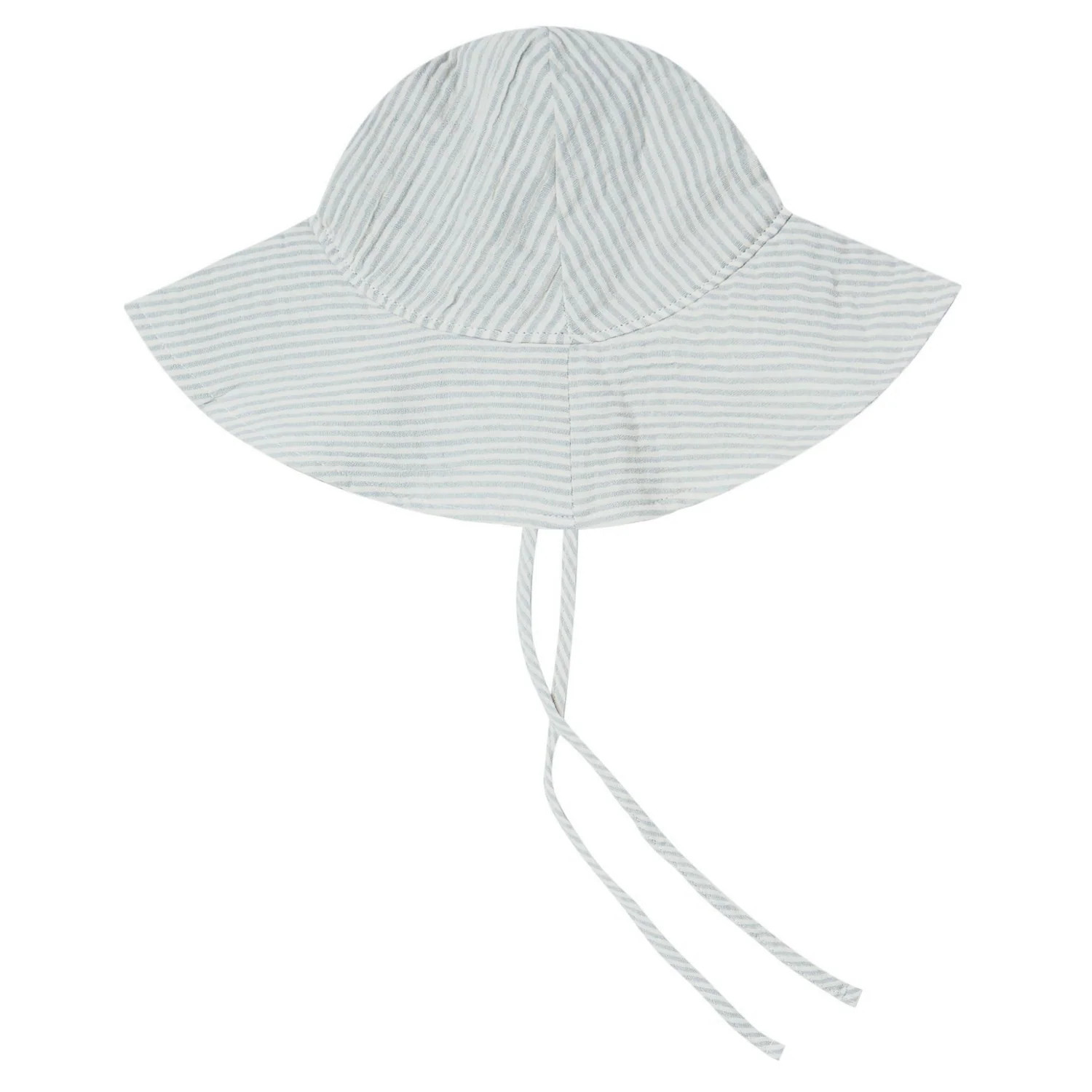 Rylee & Cru Floppy Sun Hat, Blue Micro Stripe | SpearmintLOVE
