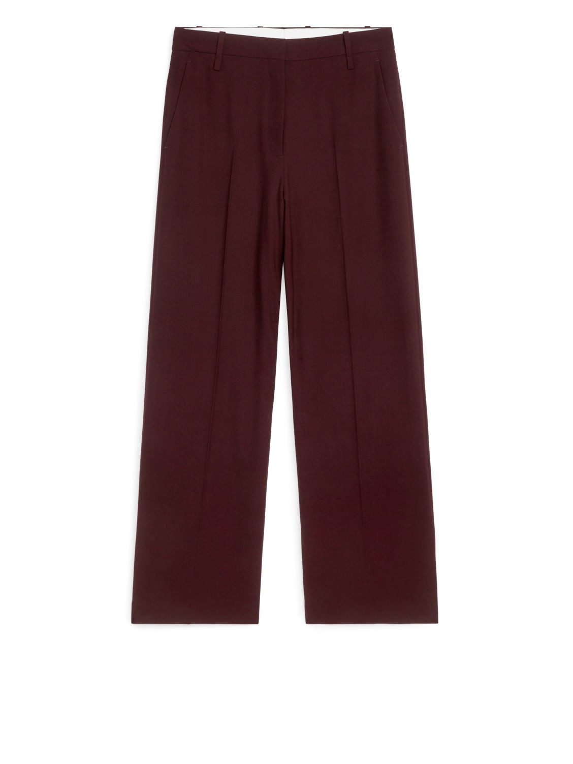 Tailored Trousers - Red | ARKET (US&UK)
