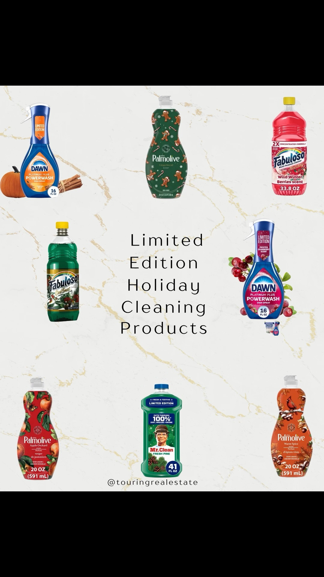 ✨ Holiday Cleaning, but Make It Festive! ✨
 I’m so excited about these limited-edition holiday scented cleaning products I found at Walmart — they make cleaning actually fun! 🧽💫

From Dawn Dish Soap and Mr. Clean to Palmolive and Fabuloso, all your favorite brands dropped the dreamiestseasonal scents — think Wild Winter Berry, Christmas Pine Tree, Warm Spice, Spiced Harvest, Apple Orchard, Gingerbread, Pumpkin Spice, and Frosted Cranberry. 🍎🎄🍂

Each one smells like the holidays in a bottle — your kitchen and home will feel so cozy and festive while you clean. I grabbed a few extras because these are limited edition and they always sell out fast! 🛒✨

If you love making your home smell amazing and switching up your cleaning routine for the holidays, you need to try these. Perfect for hosting season, cozy nights in, or just getting in that holiday mood while doing dishes!

Shop them all at Walmart — affordable, festive, and seriously so cute for your holiday home. 🏡❤️

@walmart #walmart 

#LTKSeasonal #LTKHome #LTKHoliday