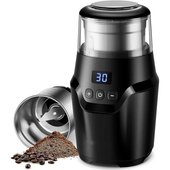 GEVI 10-Cup Programmable Grind & Brew Drip Coffee Maker - Built-in Burr Grinder | Walmart (US)