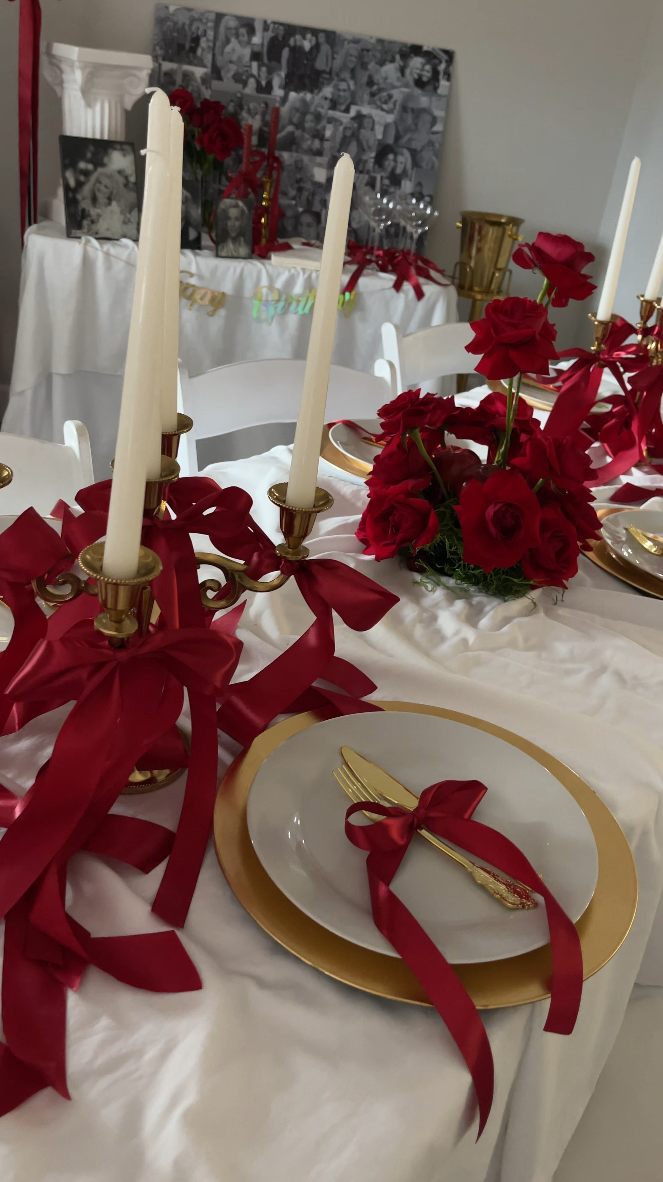 Before the finishing touches for my mom’s 60th bday dinner 😍. Tablescape, florals, and decor by me. Most items are from Amazon! 

#LTKWatchNow #LTKHoliday #LTKParties