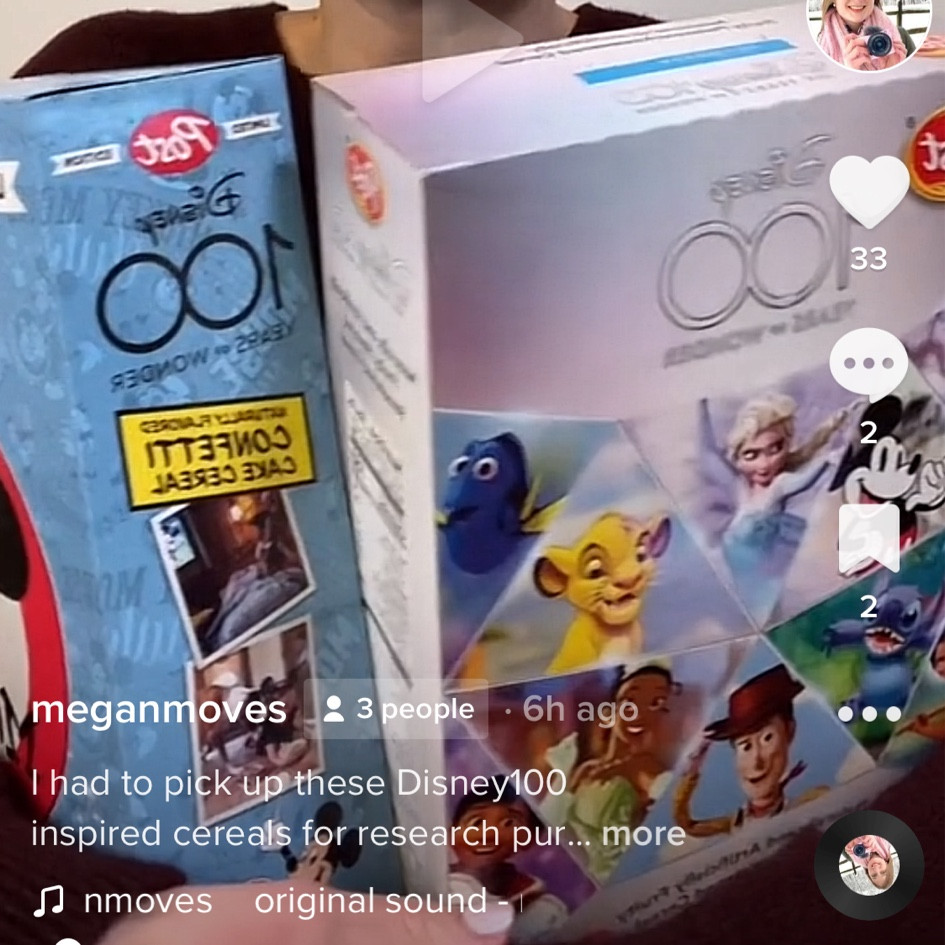 Disney100 Cereal seen on TikTok at Walmart! 🤩

#LTKhome #LTKkids #LTKunder50
