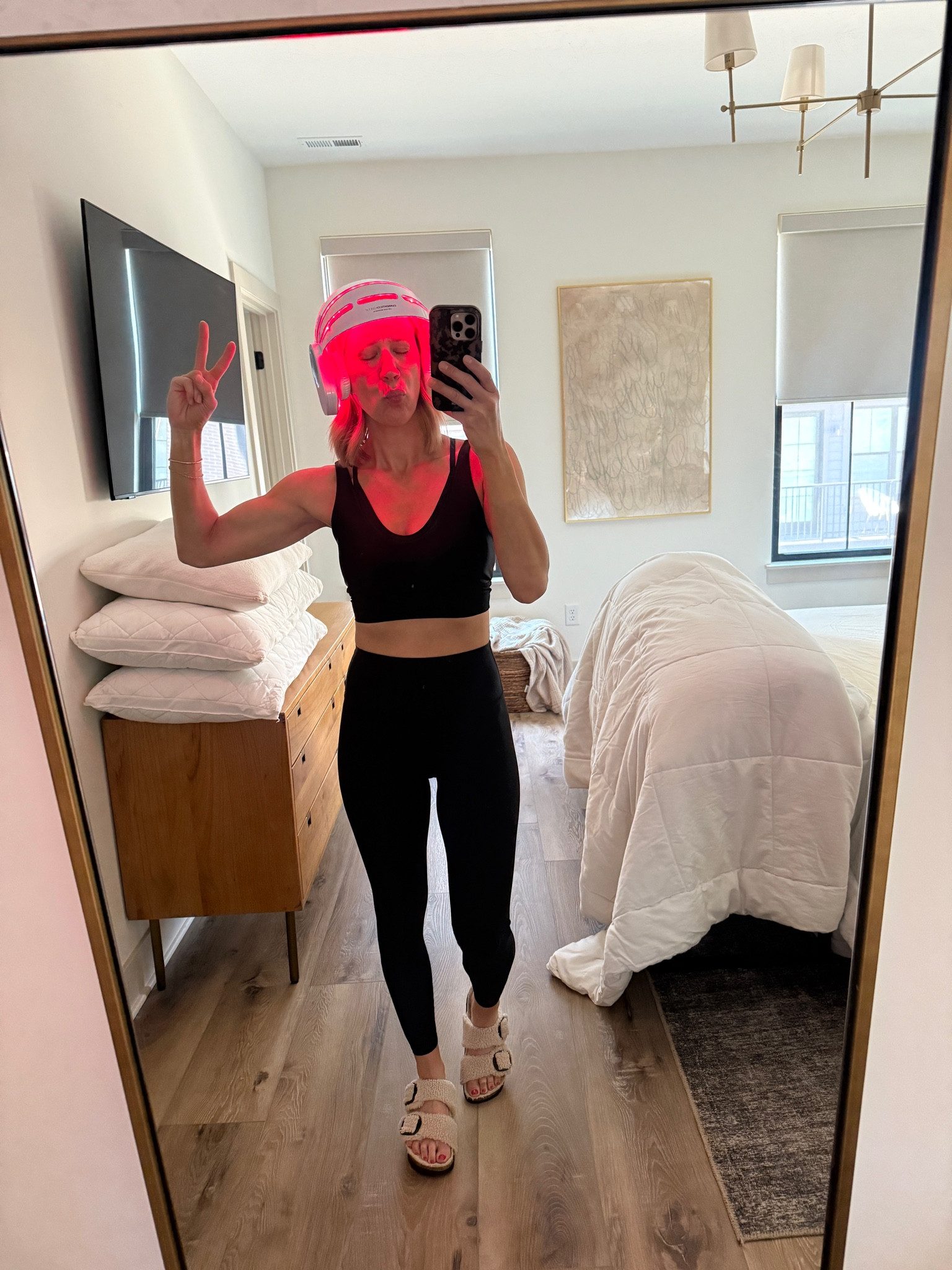Wearing XS leggings, small sports bra, sandals tts

Red Light Code: ABOVETHELAW

#LTKmorningroutine #LTKselfcare #LTKOver40
