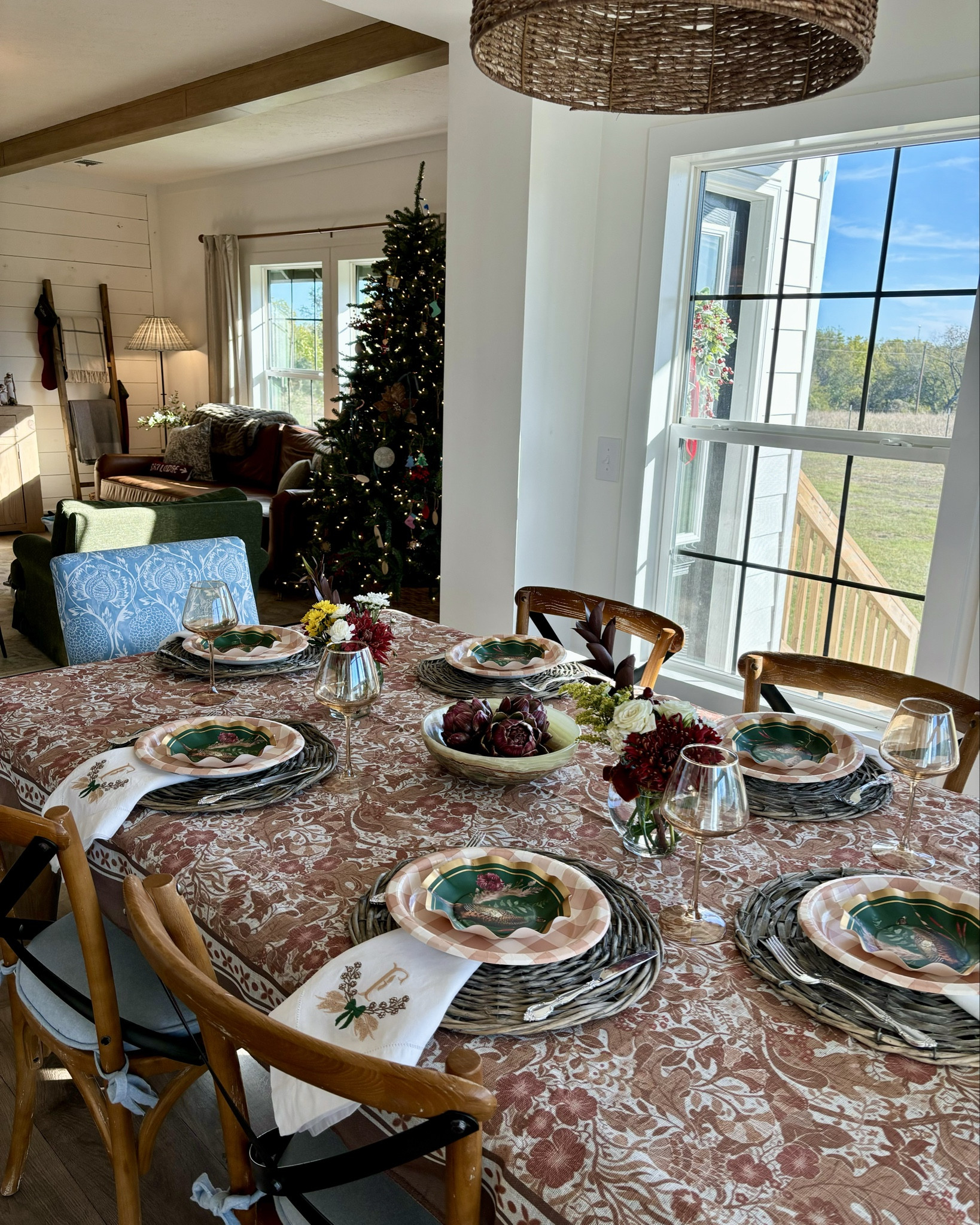 A little Thanksgiving tablescape for our “mini” lunch this Sunday with family! 🦃🤎 While I love fine china, we are in a season of using paper plates so we can have less time washing dishes and more time to wrangle children and enjoy each others company! However, just because we’re doing paper plates doesn’t mean they can’t be eye-appealing 😉

All these budget-friendly items can create a beautiful yet simple holiday table for you to enjoy. 

What’s on your menu? I’m cooking from my Seasonal Recipe Cookbook (the Holiday Collection) and a new recipe I created earlier this month! 🍽️ 

#ltkhome #thanksgivingtable #thanksgivingstyle #tablescape #tabledecor #holidaytable #recipes 

#LTKHome #LTKSeasonal #LTKHoliday