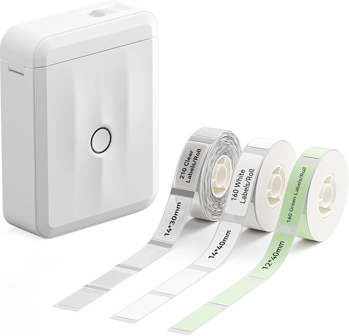 NIIMBOT D110 Label Maker Machine, Bluetooth Thermal Label Printer | Amazon (US)