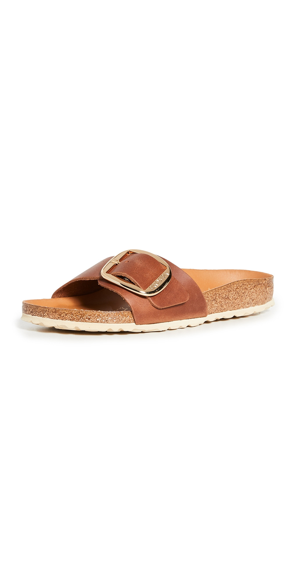 Birkenstock Madrid Big Buckle Sandals Cognac 36 | Shopbop