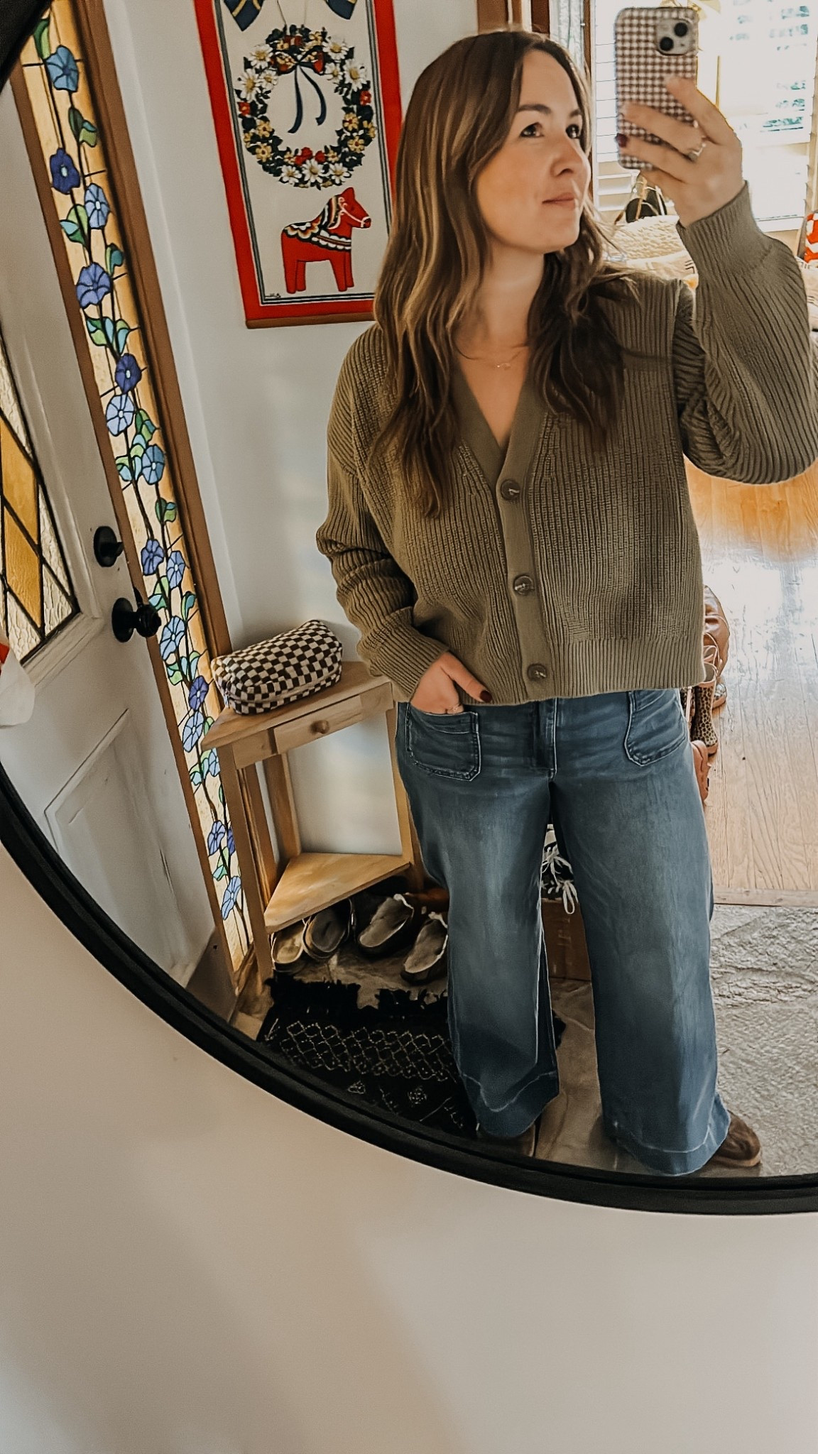 Today’s affordable mom fit. Put together but still insanely comfy / cozy 

#LTKootd #LTKFindsUnder100 #LTKMidsize