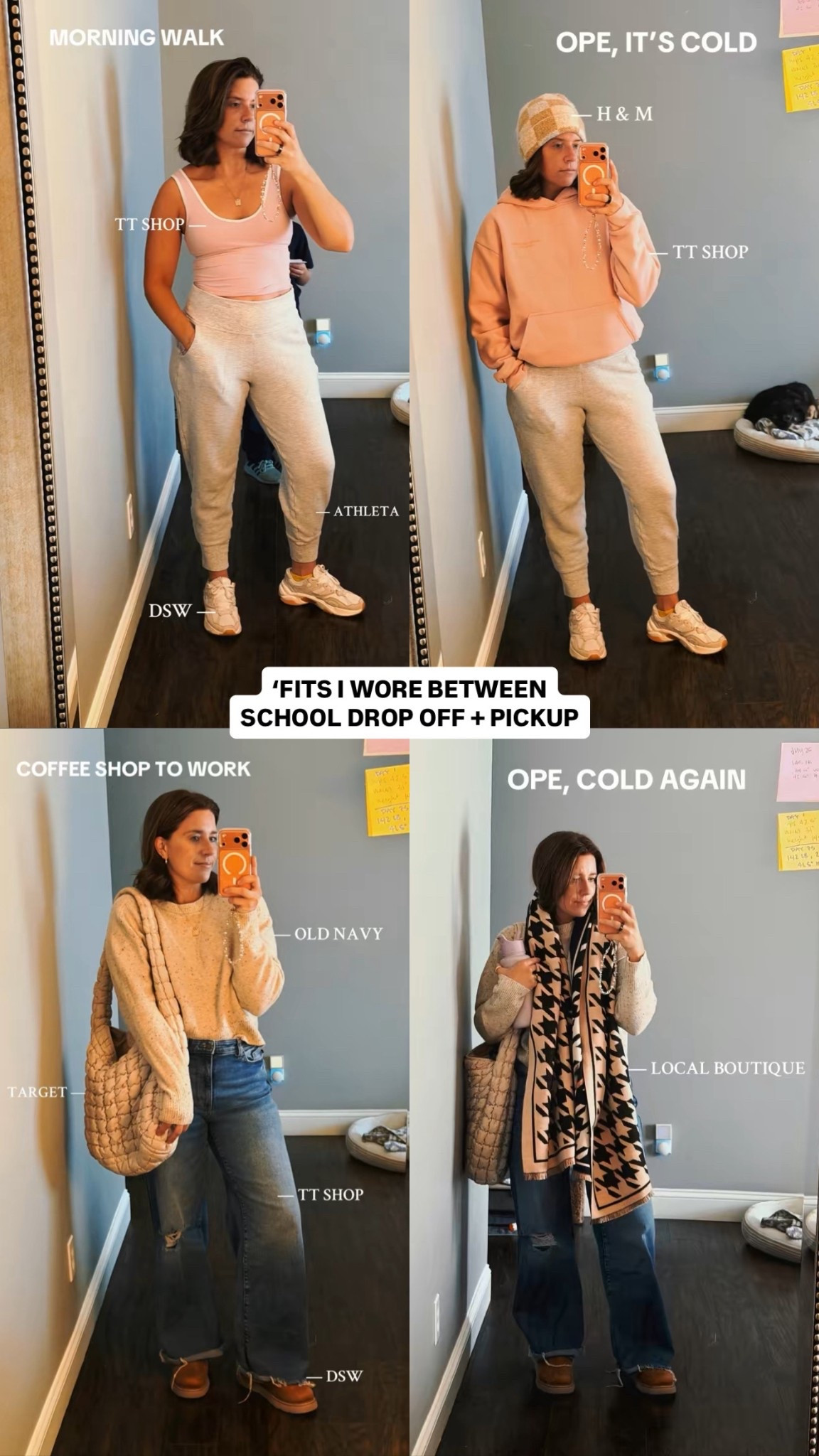 Outfits I wore today and a WFH mom 

#LTKHoliday #LTKCyberWeek #LTKGiftGuide