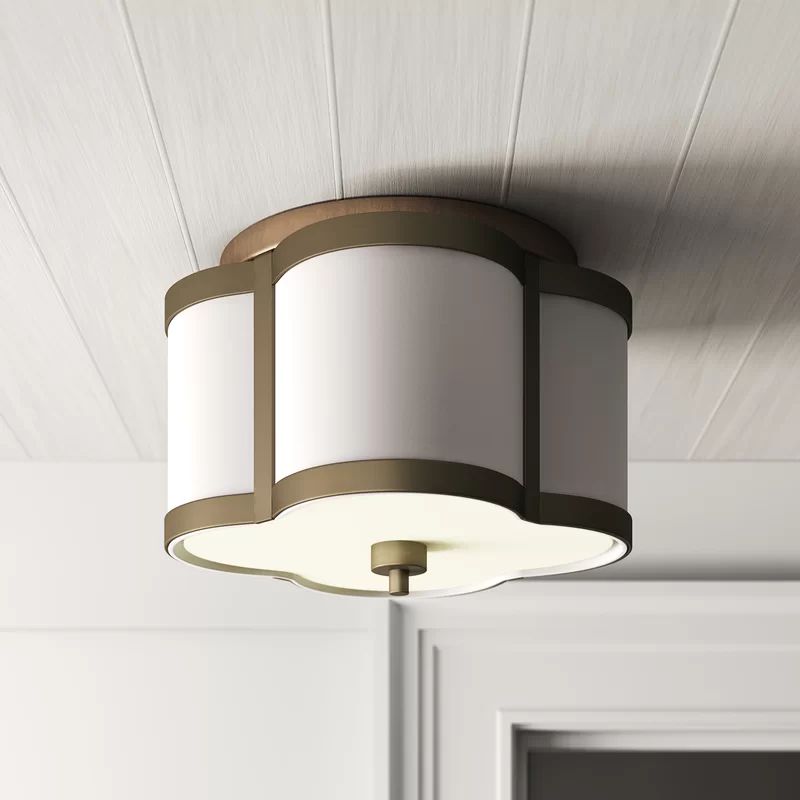 3-Light 16" Flush Mount | Wayfair North America