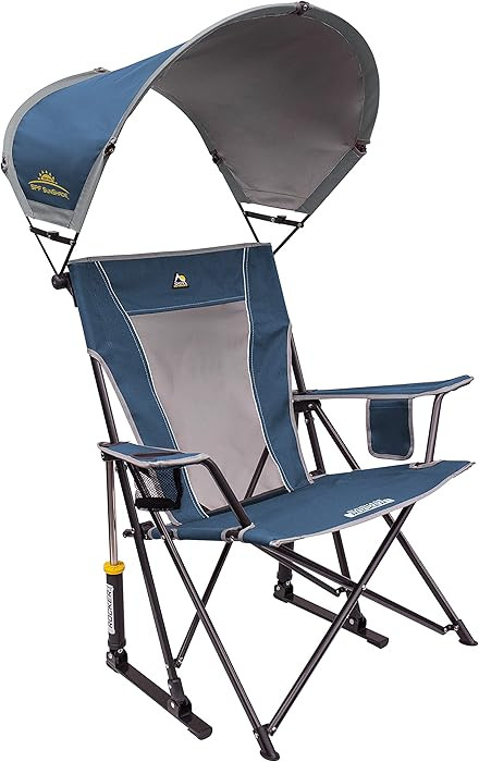 GCI Outdoor Sunshade Rocker Outdoor Rocking Chair with Canopy | Amazon (US)
