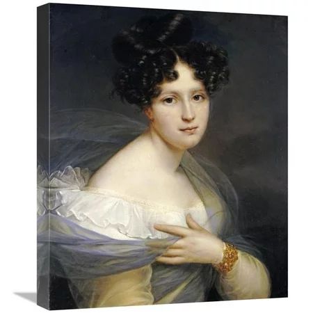 22 in. Portrait of a Lady Art Print - Francois Joseph Kinson | Walmart (US)