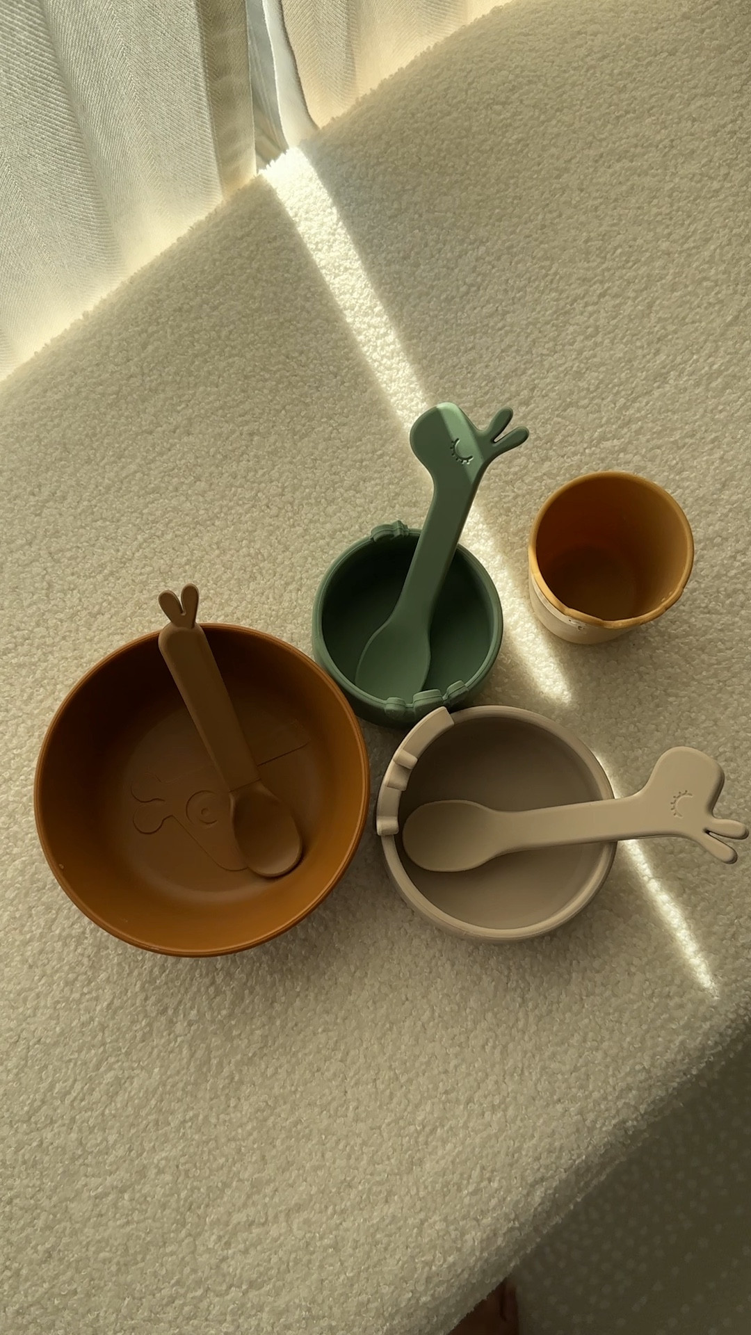 Baby solid starts essentials.
Baby solids starter kit. 
Done by Deer utensils. 
Done by Deer Stick&Stay Lalee Green/Mustard/Sand Dinner Set - 100% Food Grade Silicone - Anti-Slip & Easy-Grip Design - Dishwasher-Proof - Perfect for Playful Mealtime Experience for Kid.


#LTKBaby #LTKKids #LTKFamily