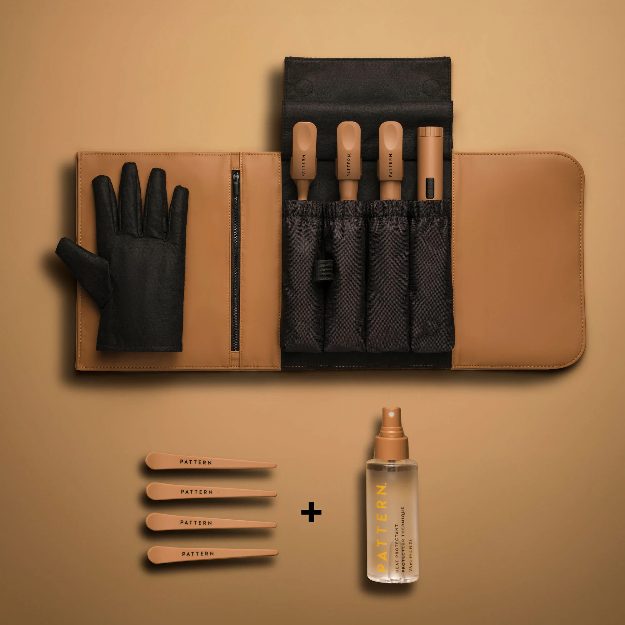 The Curling Iron Bundle: Curling Iron & Protectants | PATTERN | Pattern Beauty