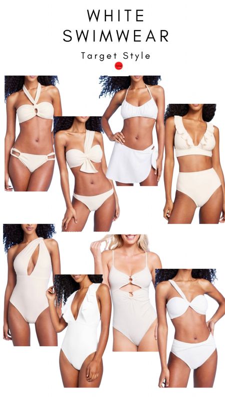 Target White Swimwear Bikinis and One Piece Swimsuits #target #targetswim #targetstyle #swimsuits #whiteswimsuits #whitebikinis #swimsuitseason

#LTKswim #LTKFind #LTKtravel