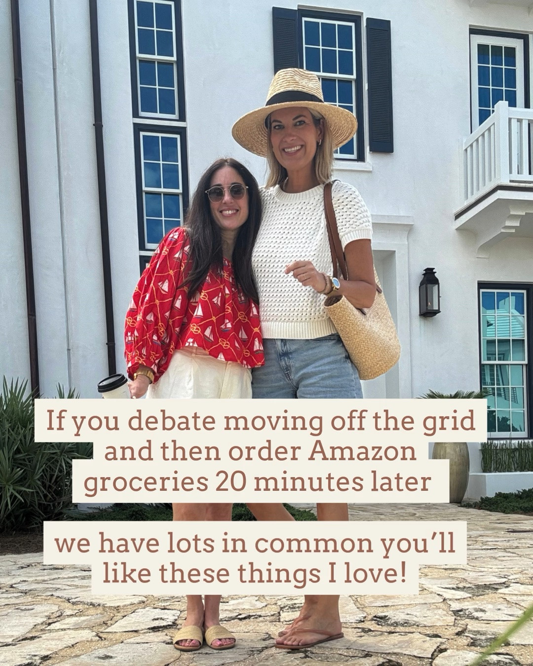 If you debate moving off the grid and then order Amazon groceries 20 minutes later - we have a lot in common! You’ll love these things I love…

#LTKmomlife #LTKstorytime #LTKOver40