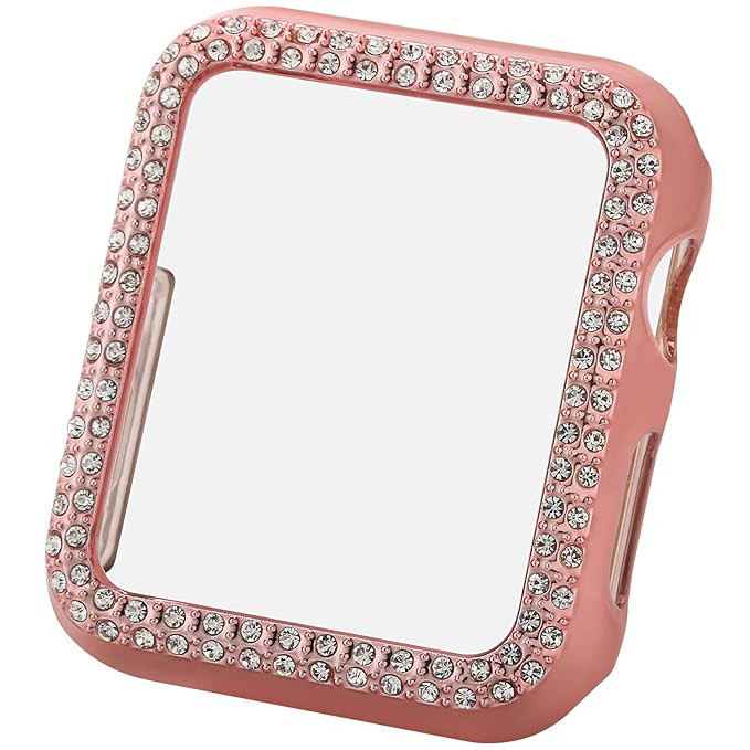 Greaciary Bling Case Compatible for Apple Watch 42mm,Sparkle Crystal Diamonds Shiny Rhinestone Bu... | Amazon (US)