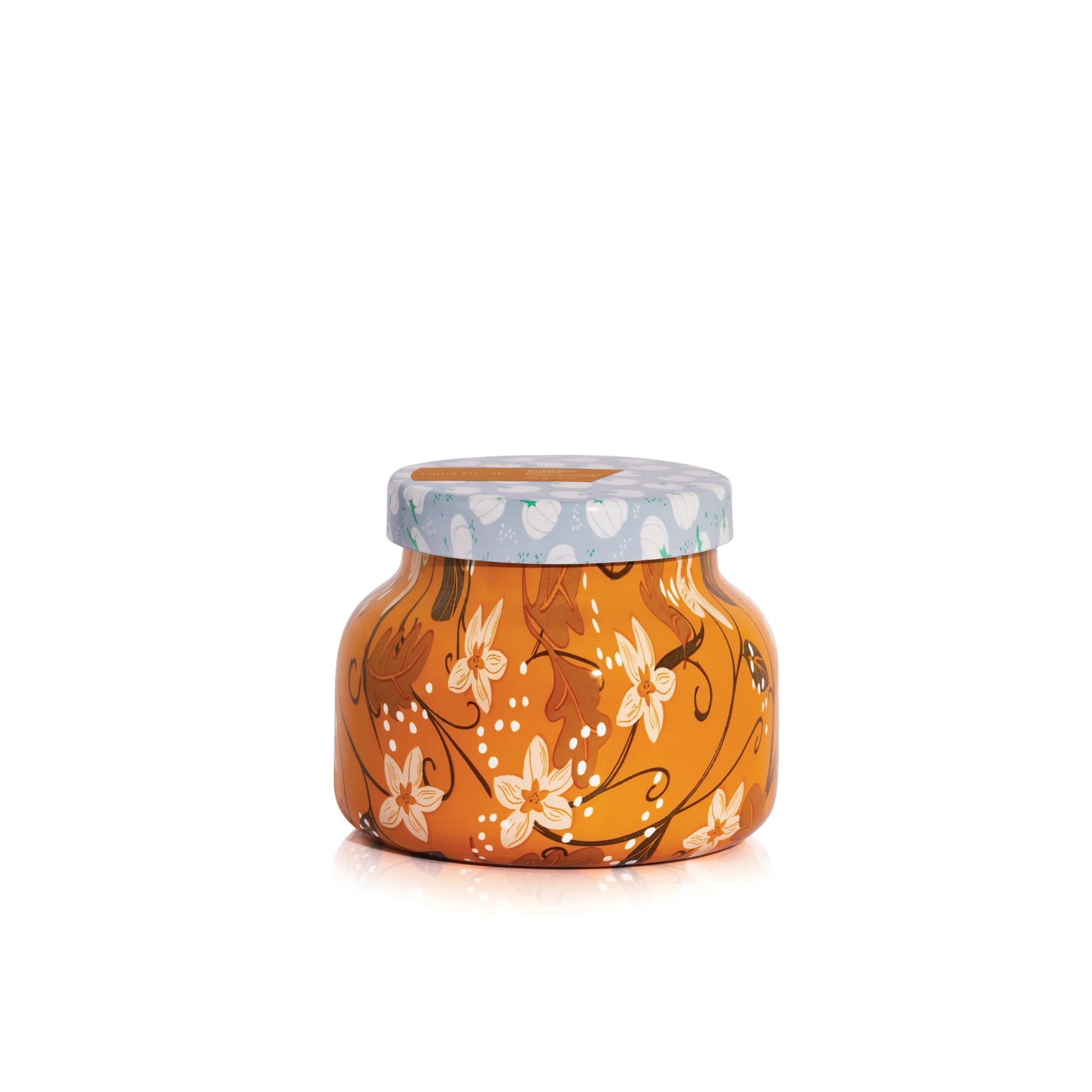 Pumpkin Dulce Holiday Pattern Play Petite Candle | Capri-Blue
