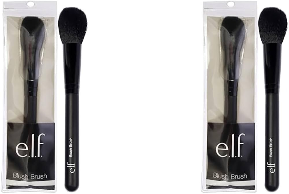 e.l.f. Blush Brush for Precision Application, Synthetic (Pack of 2) | Amazon (US)