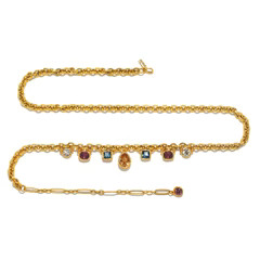 Daphne Gem Convertible Chain Belt and Necklace | Sequin