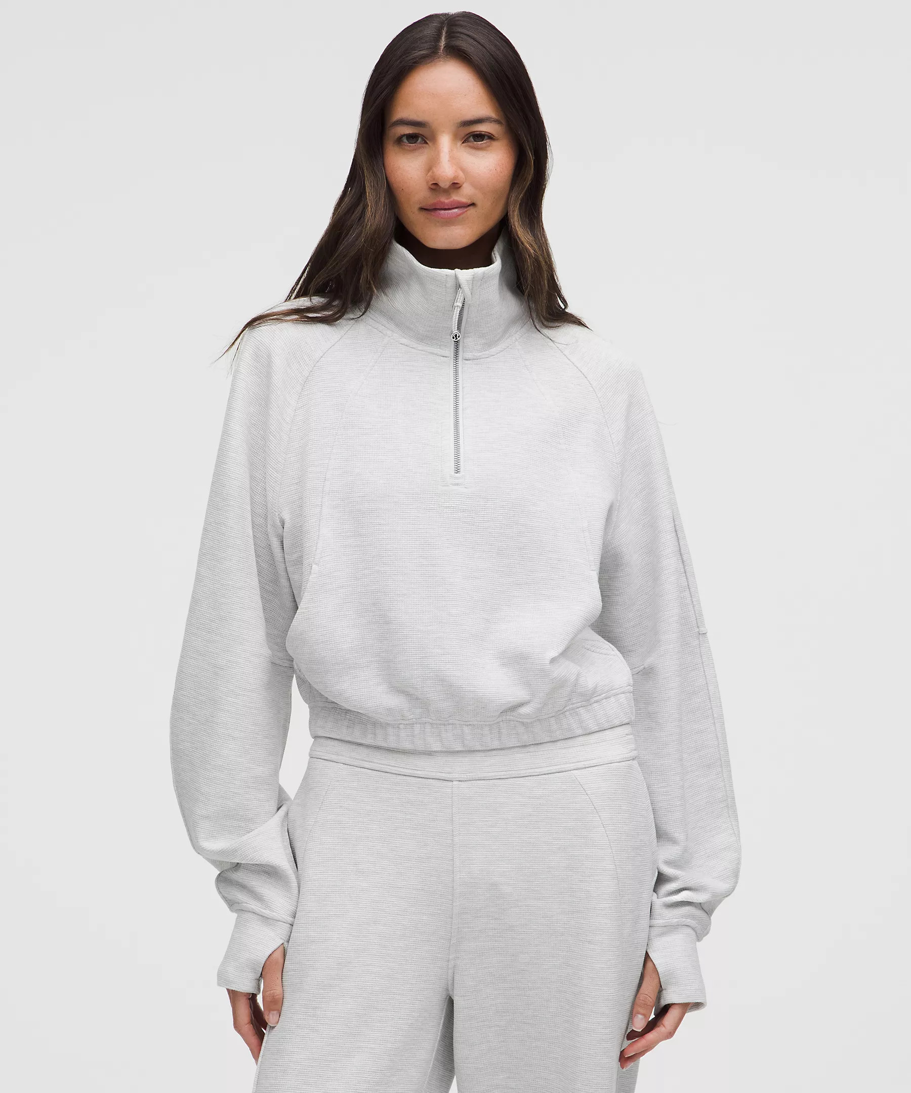 Scuba Cropped Funnel-Neck Half Zip | Lululemon (US)