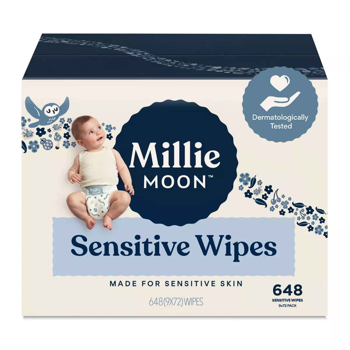 Millie Moon Sensitive Wipes (Select Count) | Target