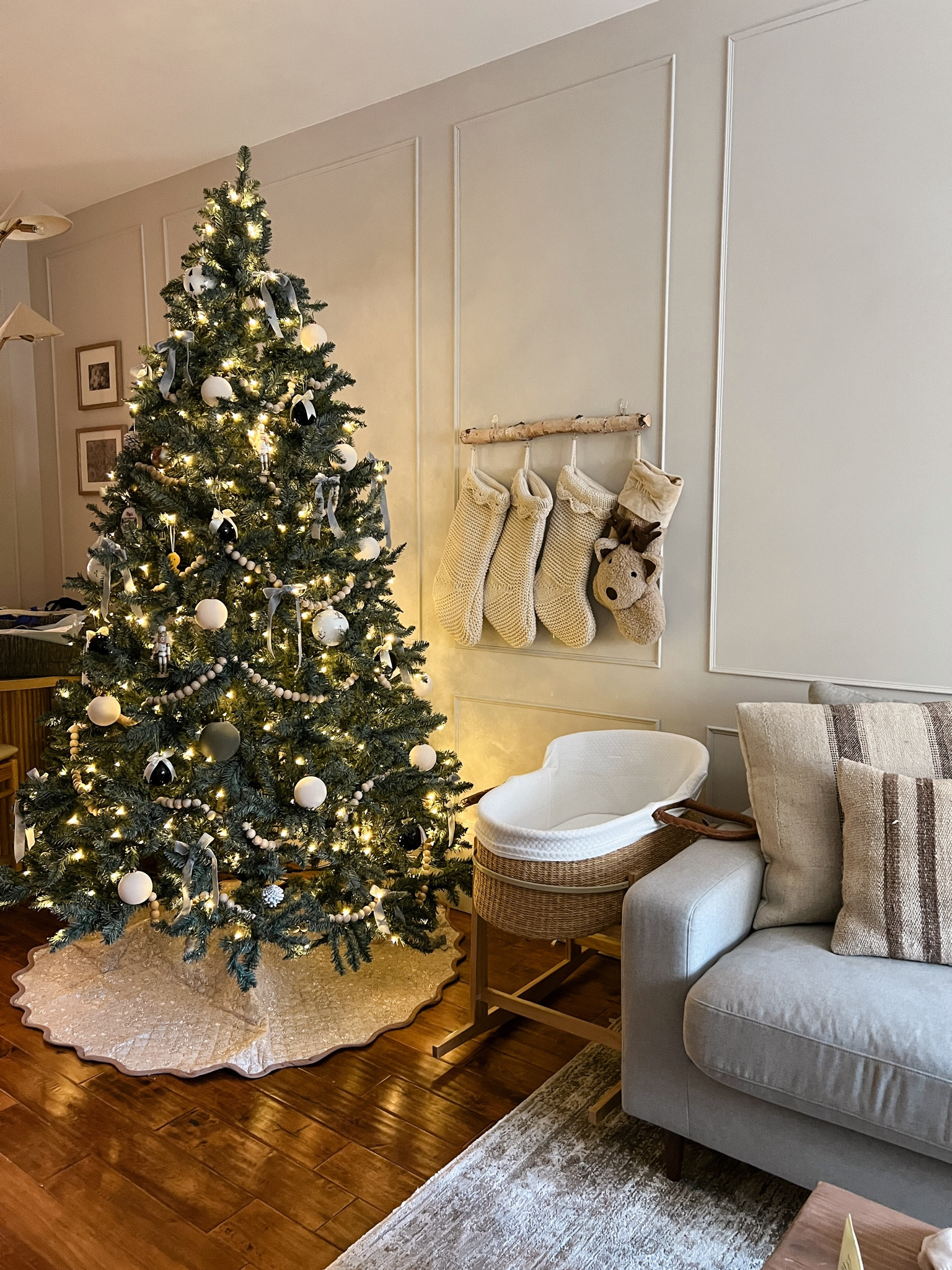 Baby's first Christmas tree