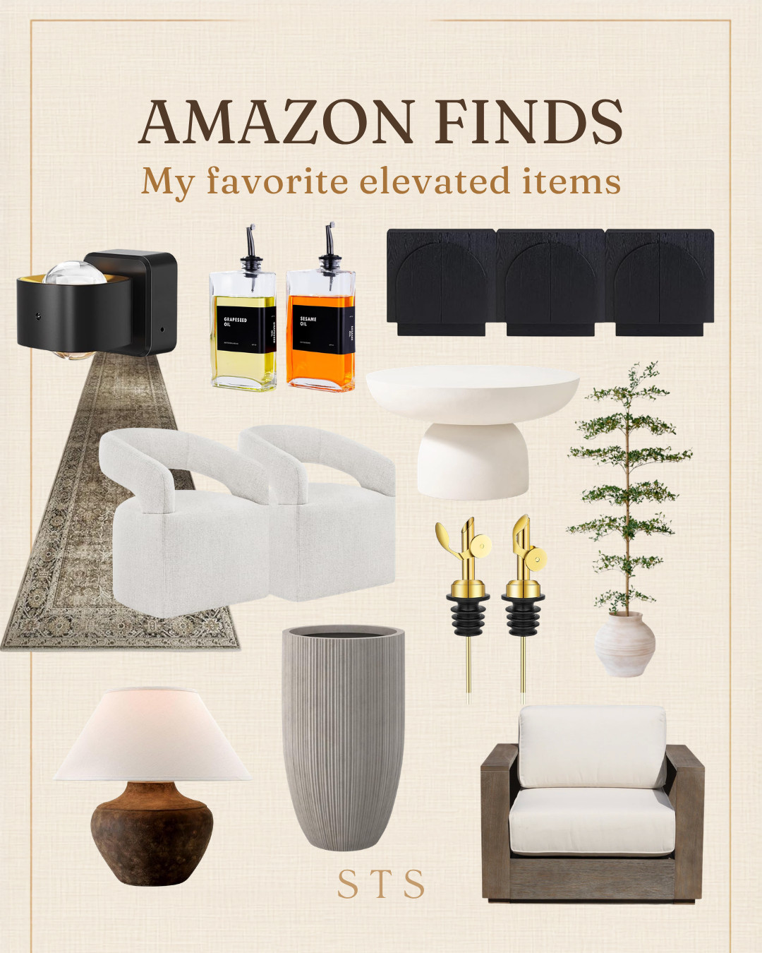 These are the Amazon finds that truly elevated my home and I think about them every single day. From furniture to rugs, lamps and more, these are the pieces that made the biggest impact and I could not recommend them enough.

#amazonfinds #amazonhome #amazonhomedecor #amazonfurniture #homedecor #homeinspo #interiordesign #affordabledecor #elevatedhome #rugs #lamps #furniturefinds #homeinspiration #amazondeals 

 

#LTKHome