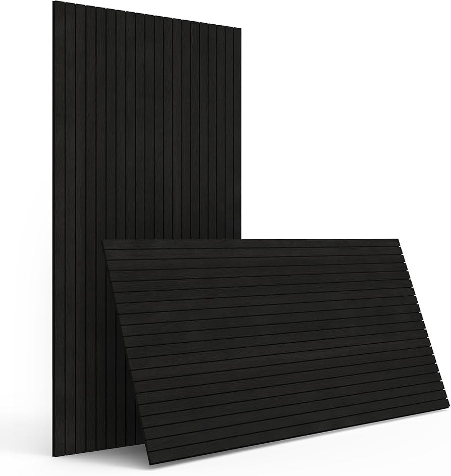 INNO STICKERS 4-Piece Wood Slat Wall Panel for Interior Wall Decor Noise Cancelling 47.2" x 23.6"... | Amazon (US)
