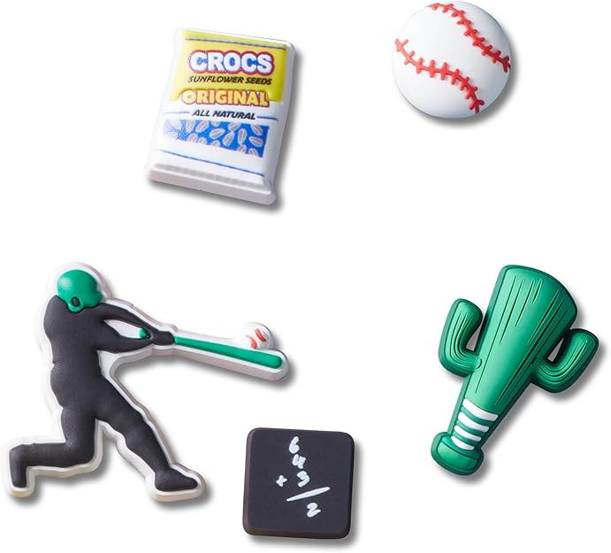 Crocs Jibbitz Sports & Outdoor Shoe Charm Packs | Amazon (US)