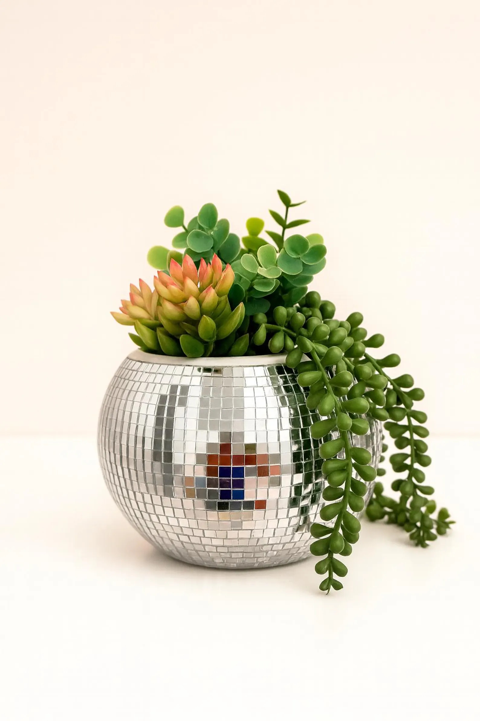 Disco Ball Planter | Succulent Planter | Disco Metal Planter Pot | Valentines Day Gift | Etsy (Global)