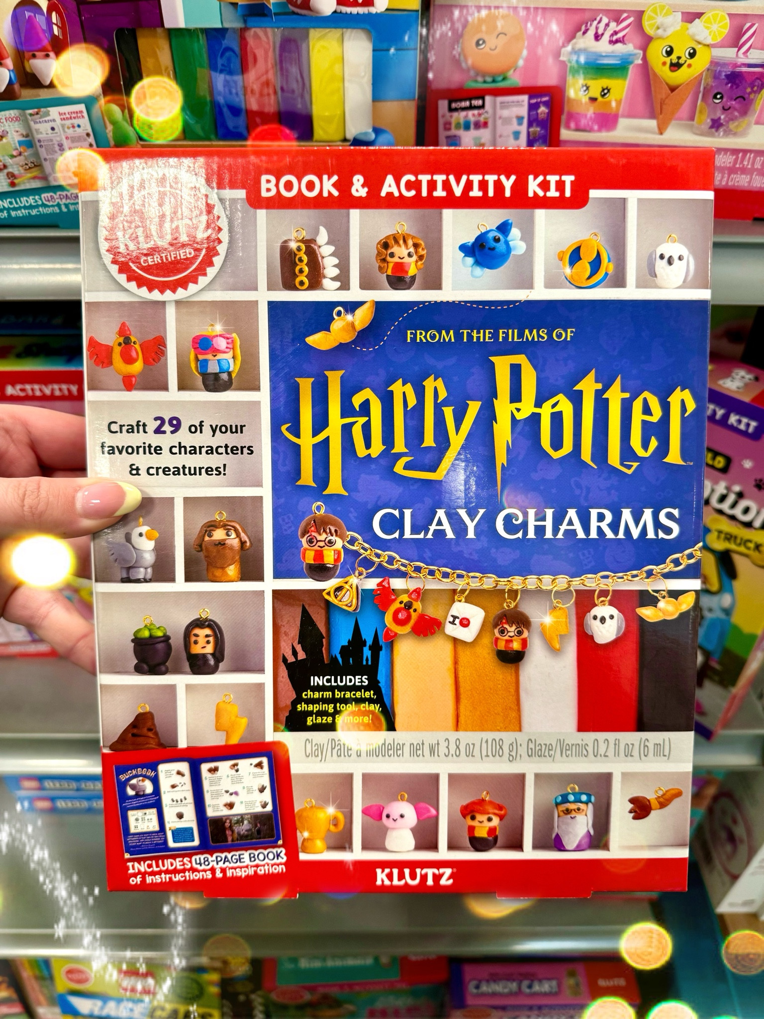 Harry Potter clay charm bracelet making kit. ✨ Fun and crafty activity to try! 

#LTKkids #LTKfamily