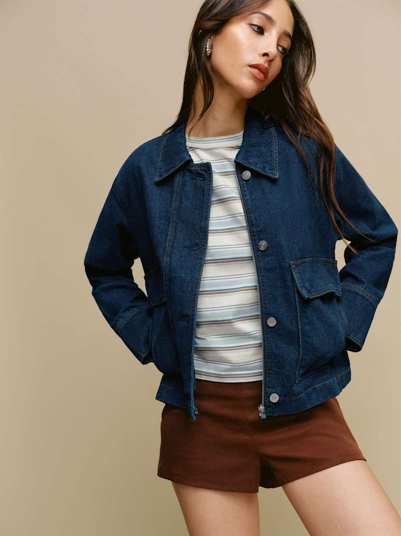 Oakley Denim Jacket | Reformation (Global)