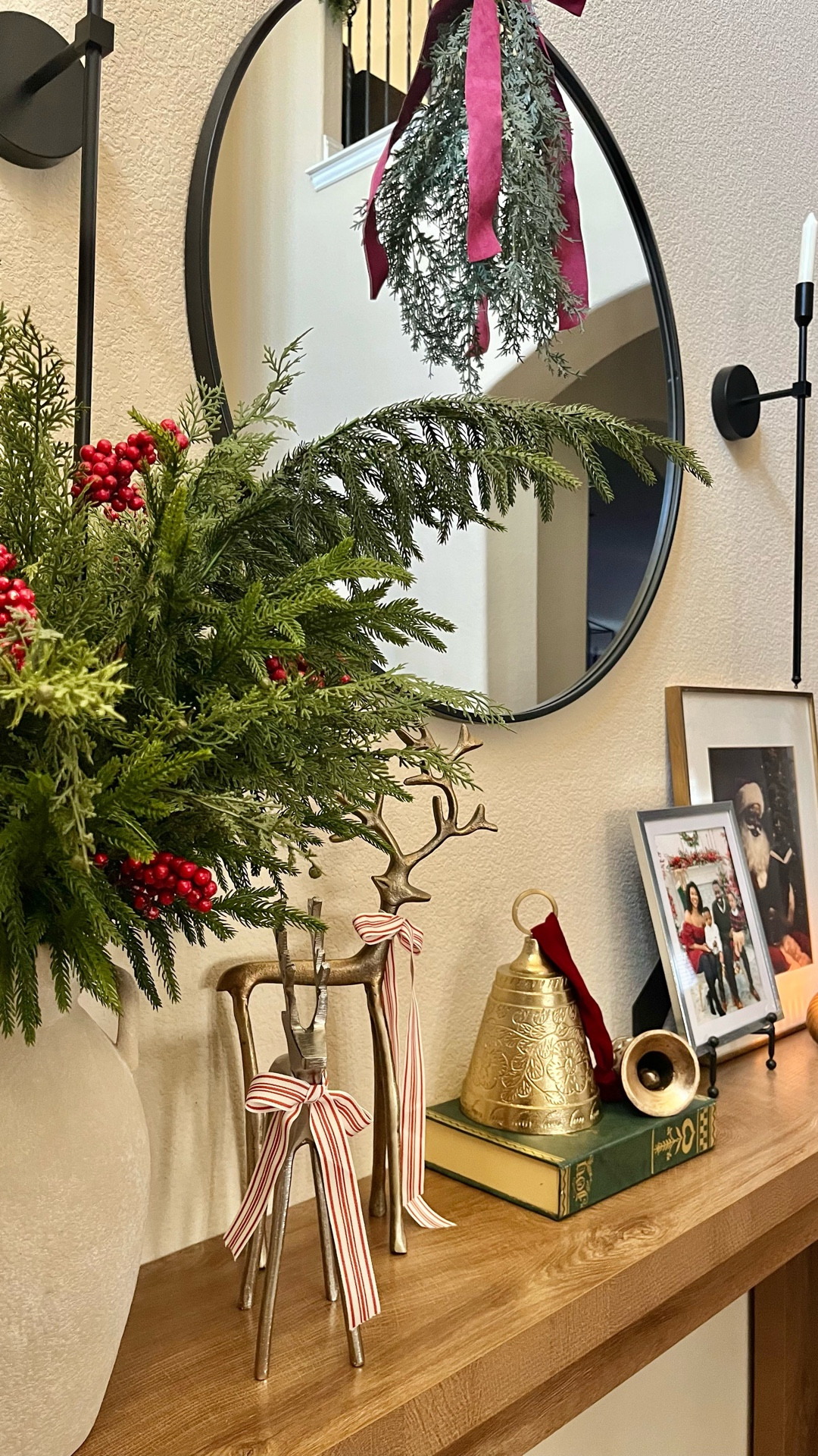 A little classic Christmas magic for our entryway 

#LTKGiftGuide #LTKHome #LTKHoliday