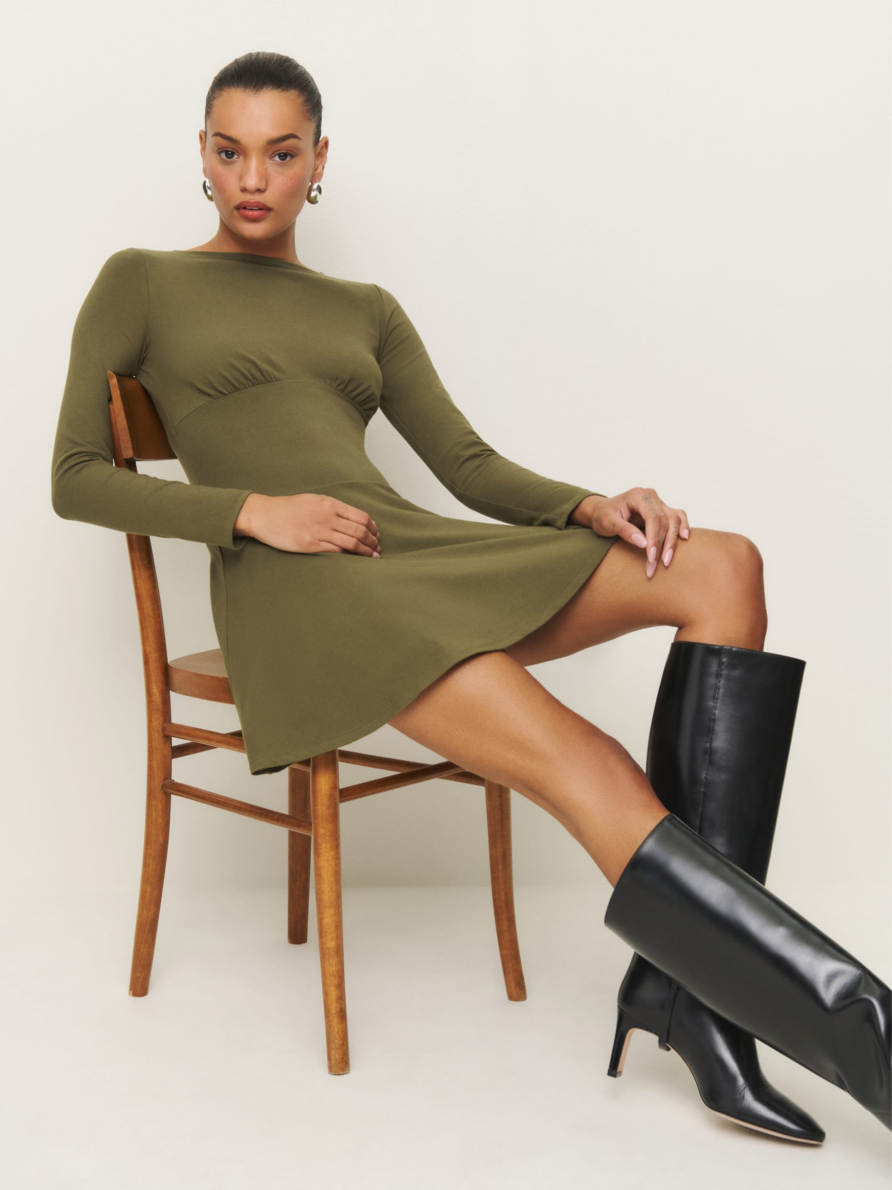 Melissa Knit Dress | Reformation (Global)