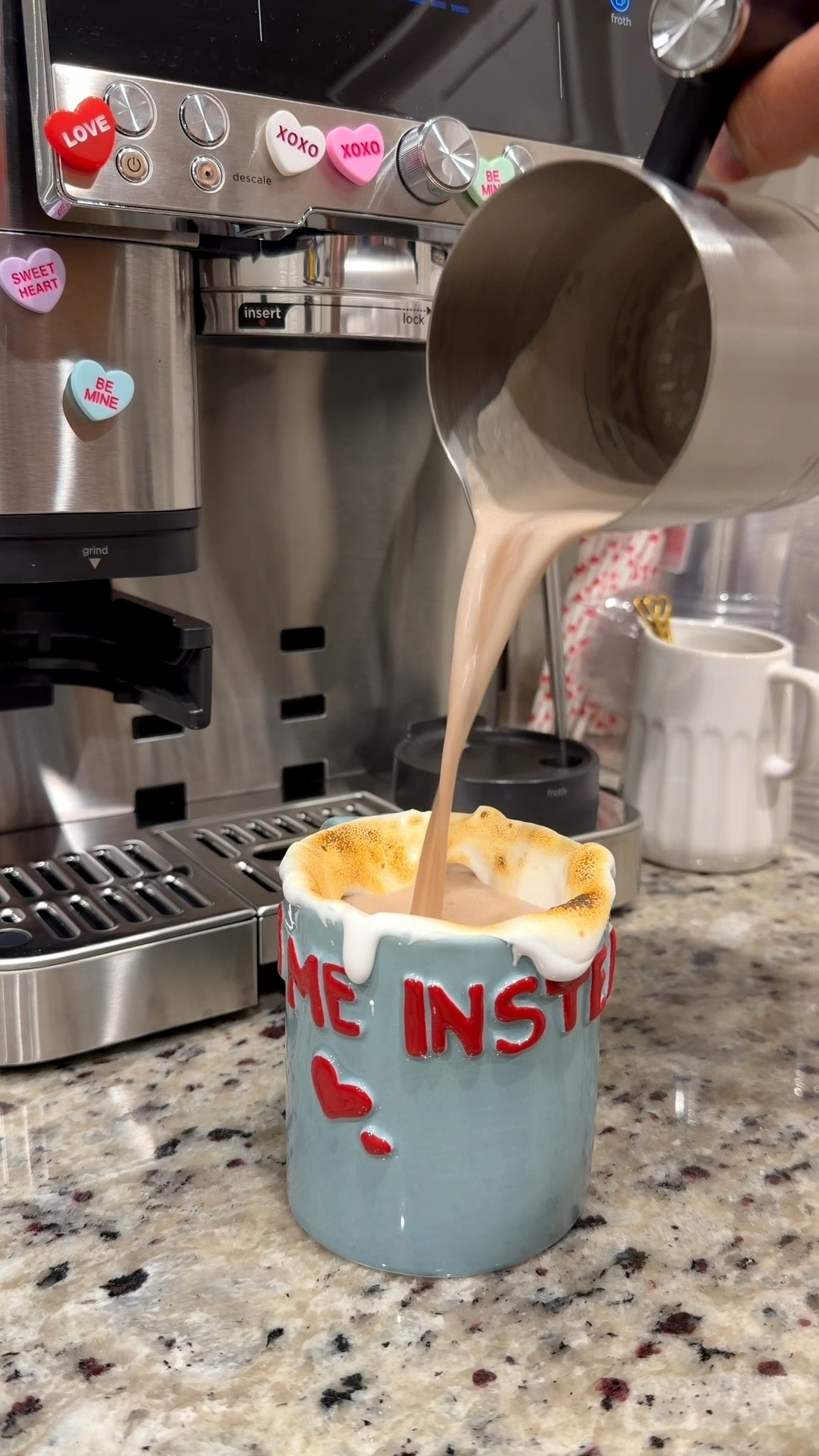 A little pick me up that feels like one of those cute New York hot chocolates, but make it Valentine’s Day. 💌✨

#LTKHome #LTKfoodie #LTKselfcare