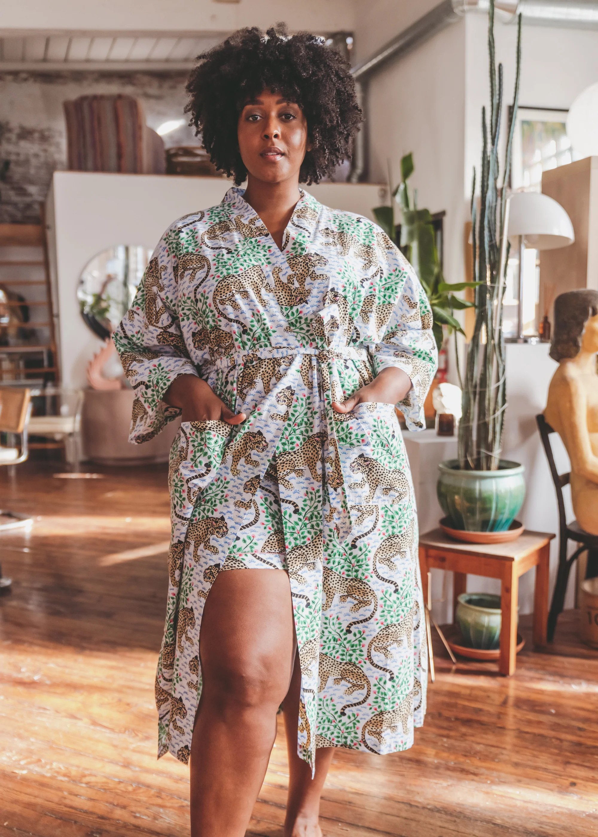 Bagheera - Robe - Cloud | Printfresh