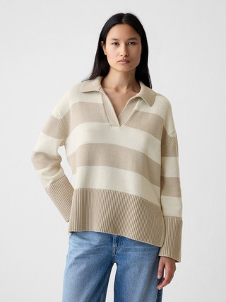24/7 Split-Hem Polo Sweater | Gap (US)