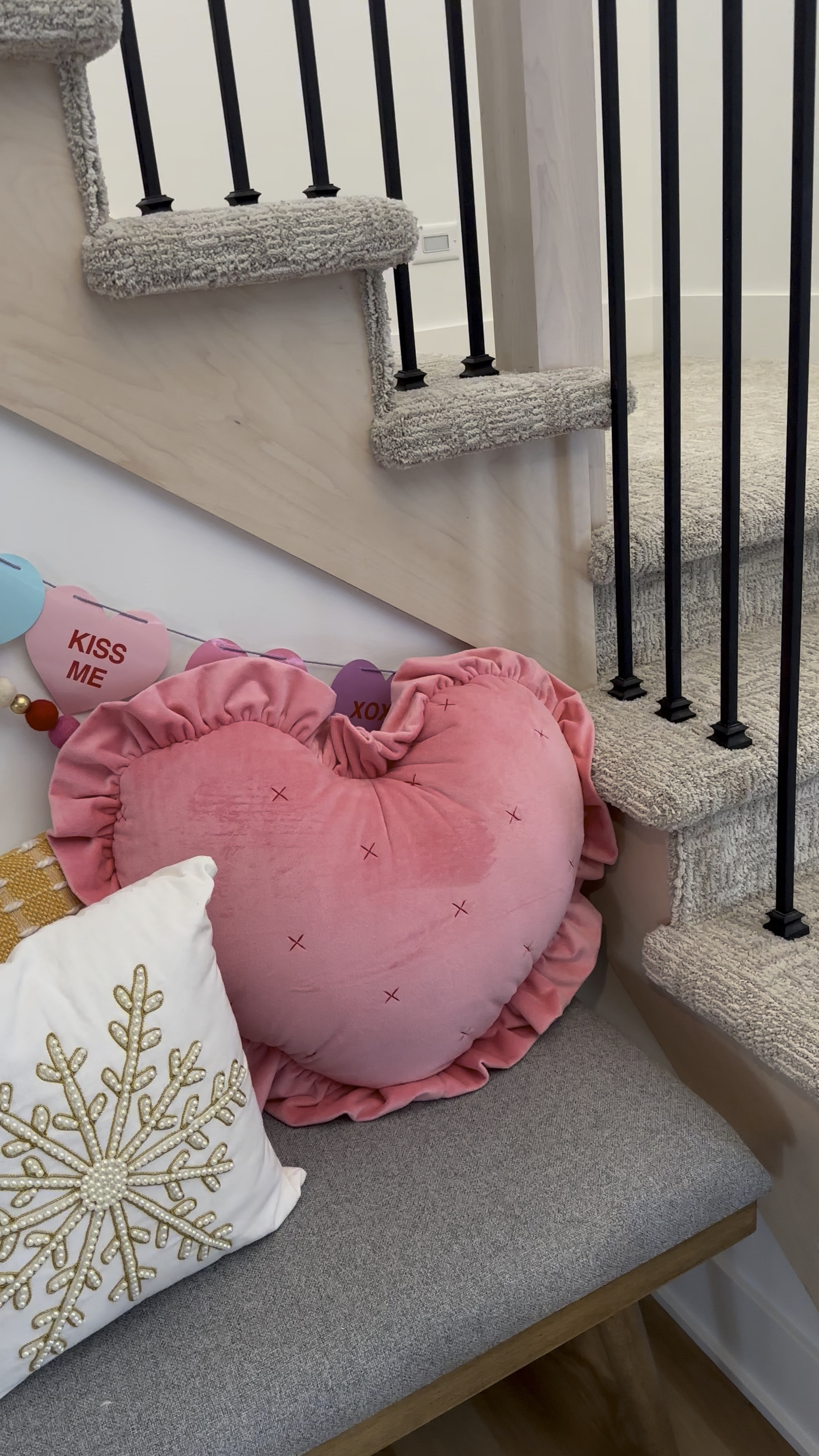 Heart pillow, valentines banner, valentines decor

#LTKWatchNow #LTKParties #LTKMostLoved