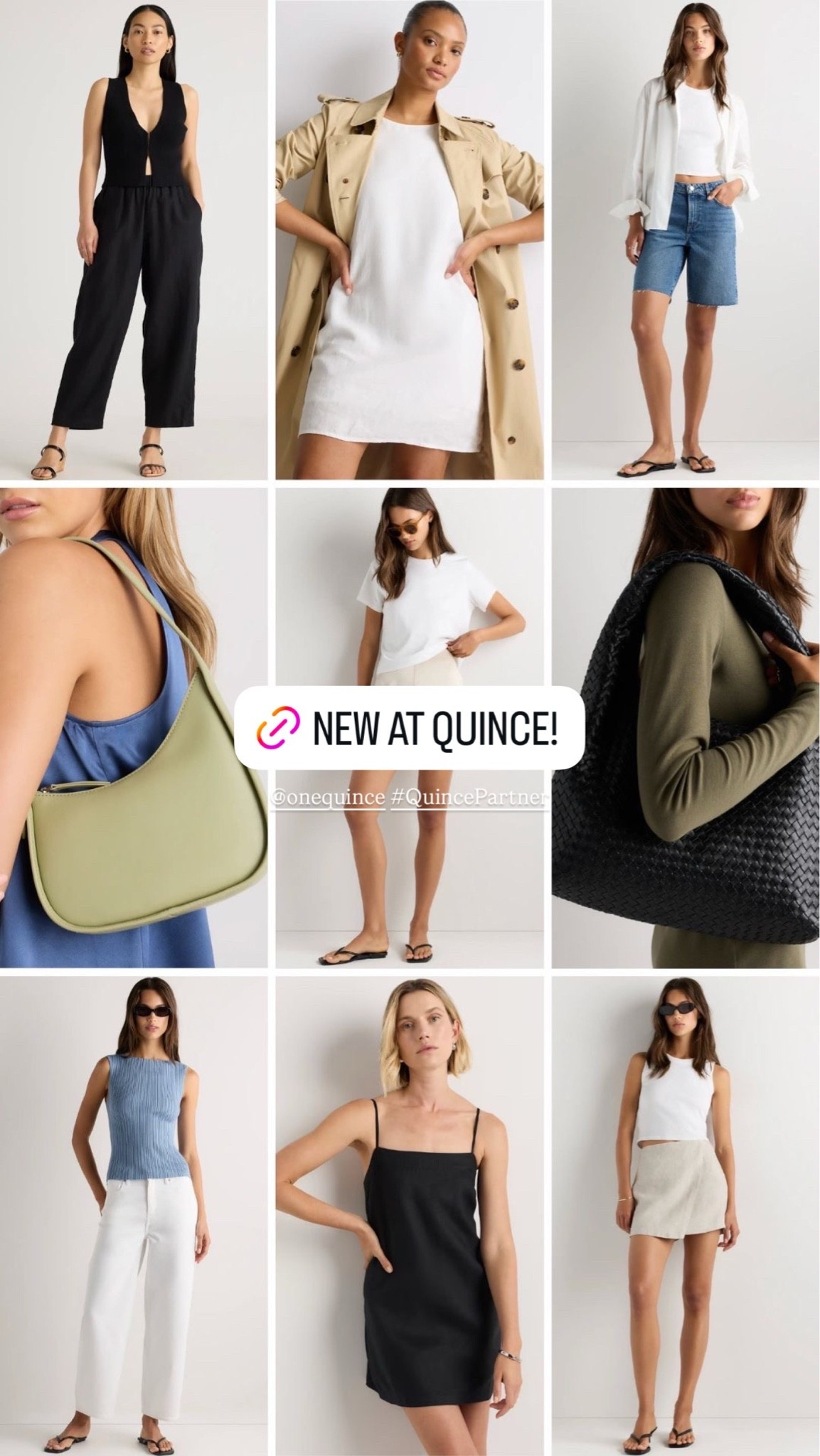 Summer essentials from @Quince