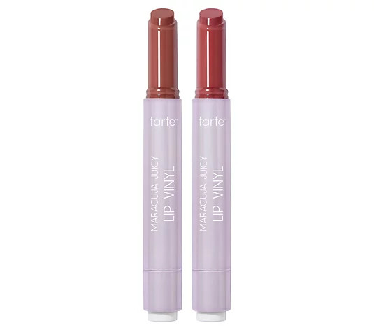 tarte Maracuja Juicy Vinyl Lip Duo - QVC.com | QVC