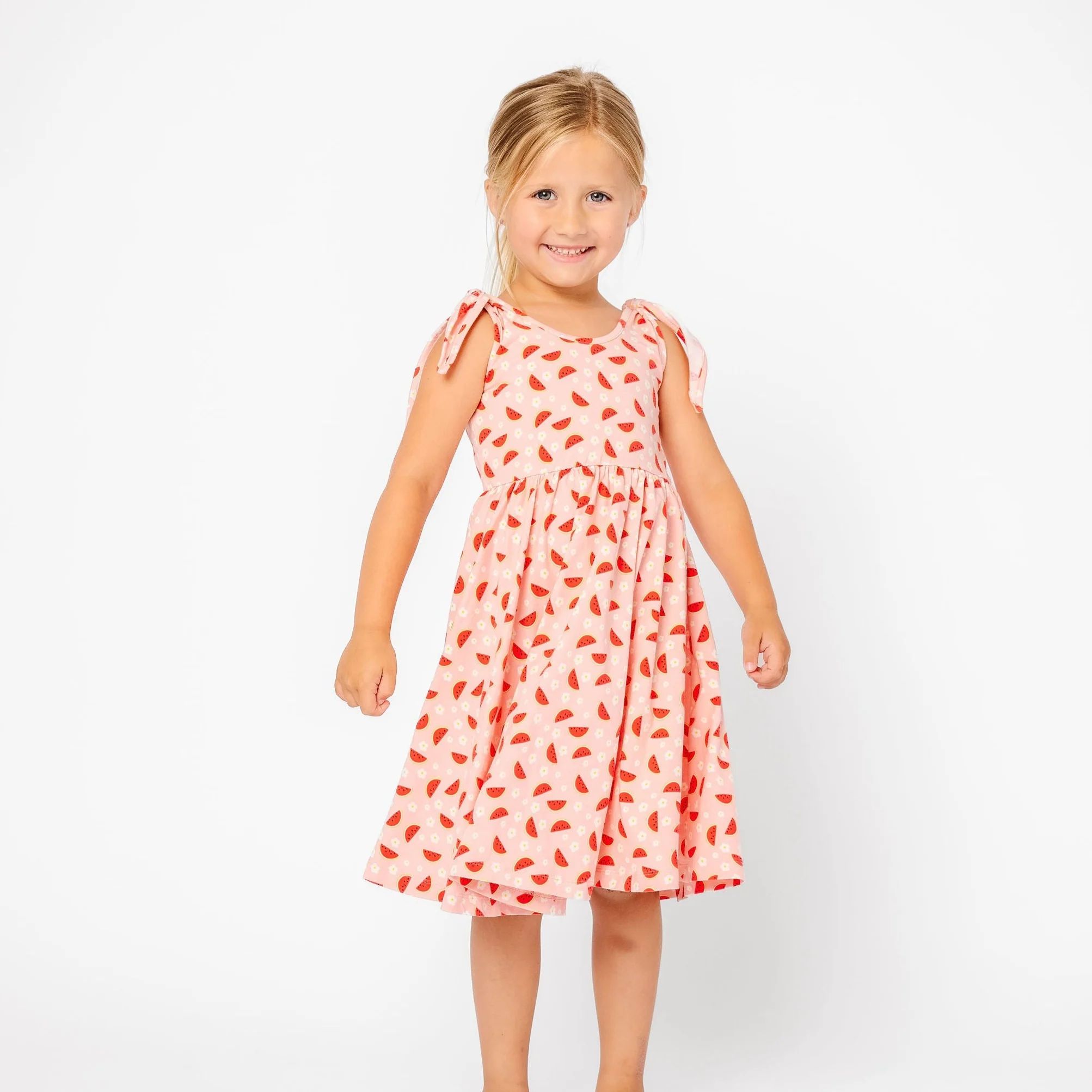 The Bow Tank Ballet Dress in Wild Watermelon | Alice + Ames