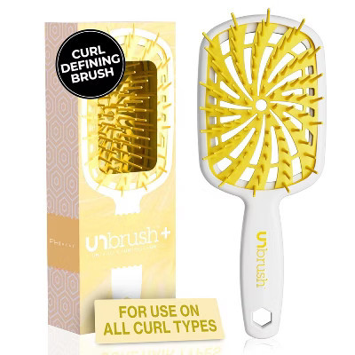 Unbrush Plus Wet & Dry Detangling Brush - Lemon Drop | Target