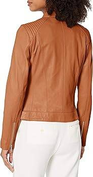 Cole Haan Racer Leather Jacket Women Love to Have in Their Closet | Amazon (US)